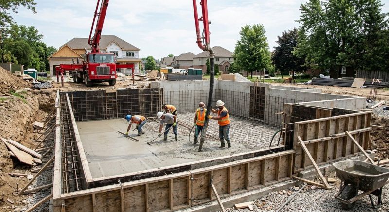 Basement Concrete Pouring in Flemington, NJ