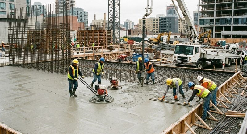 Commercial Slab Construction in East Brunswick, NJ