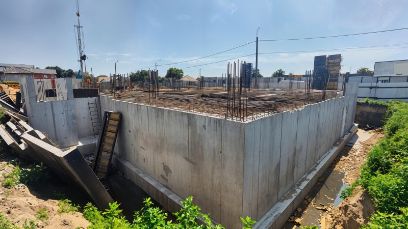 Commercial Slab Construction in Easton, PA