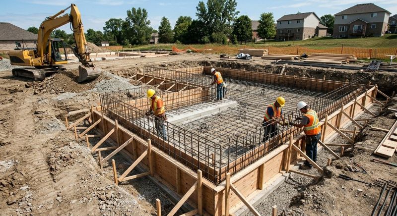 Foundation Construction in Long Valley, NJ