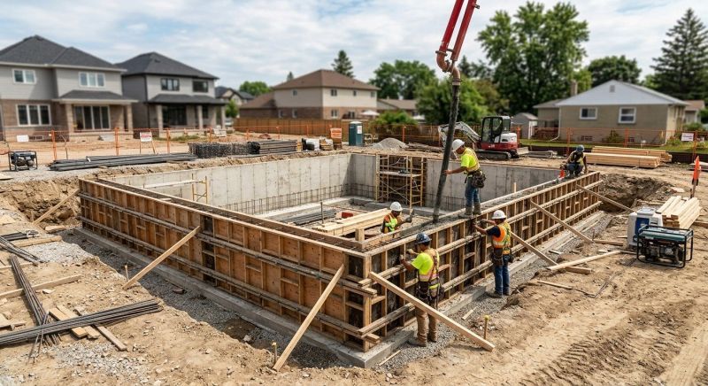 Foundation Construction in Middlesex, NJ