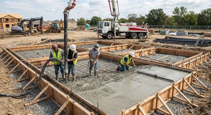 Foundation Wall Pouring in Hampton, NJ