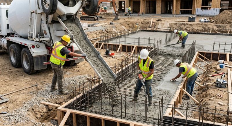 Foundation Wall Pouring in Hampton, NJ