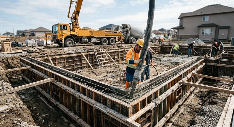 Foundation Wall Pouring in Warrington, PA